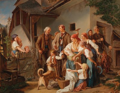 The Foundling by Attributed to Ferdinand Mallitsch